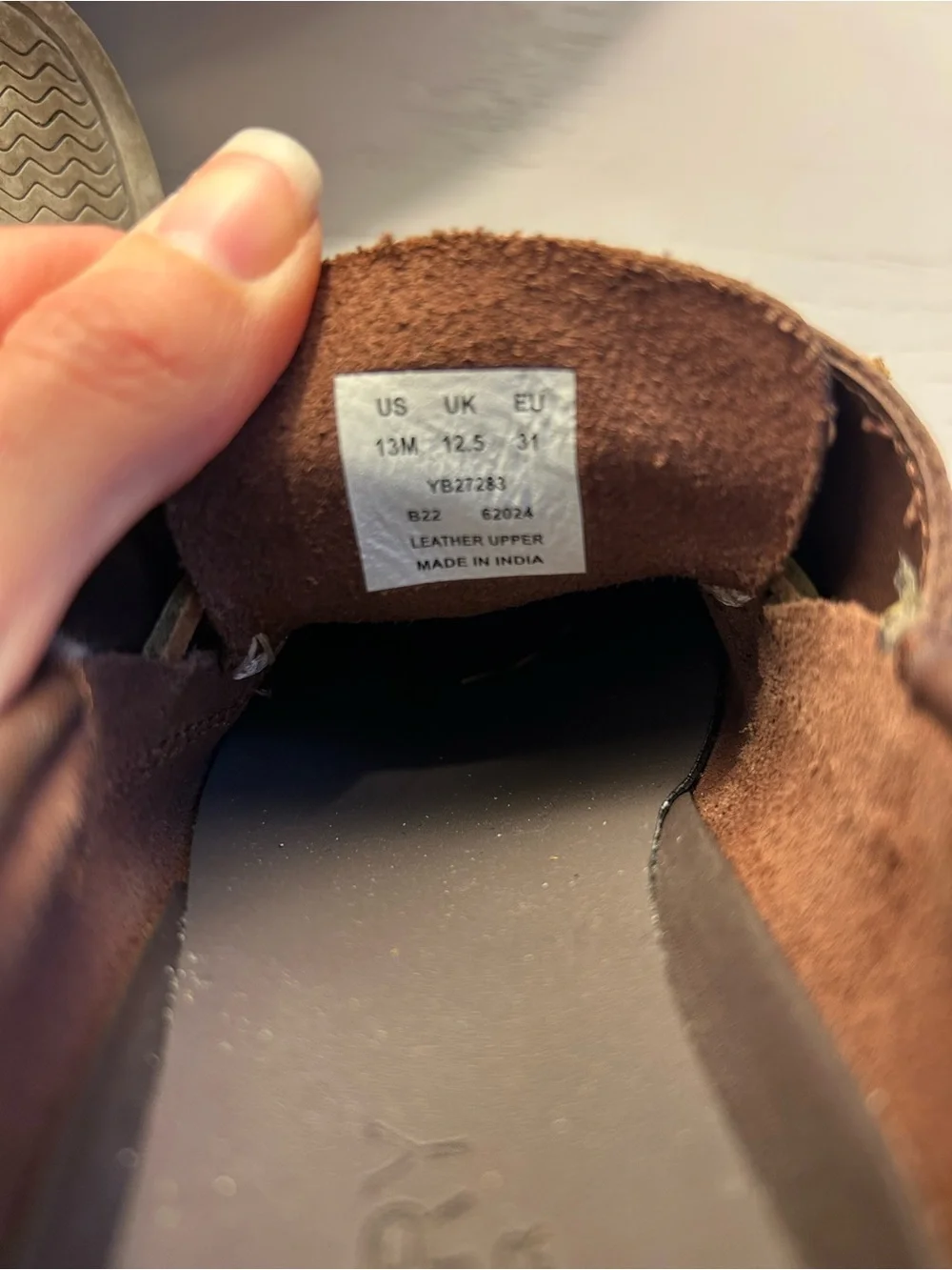 Sperry Kids Brown Leather Boat Shoes